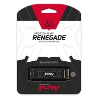 Kingston FURY Renegade 2TB PCIe 4.0 NVMe M.2 SSD - 7300MB/s Kingston FURY Renegade 2TB PCIe 4.0 NVMe M.2 SSD - 7300MB/s